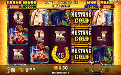 Mustang Gold Slot Freispiele