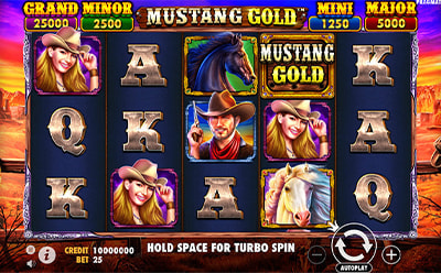Mustang Gold in der Betano Online Spielothek.
