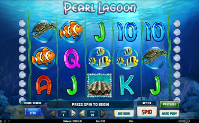 Pearl Lagoon in der KnightSlots Online Spielhalle.