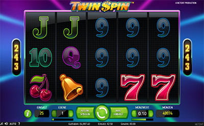 Der Online Slot Twin Spin.