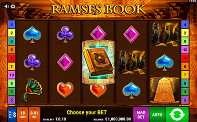 Ramses Book im GetSlots Online Casino.