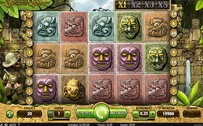 Der beliebte Slot Gonzo’s Quest im RANT Casino.