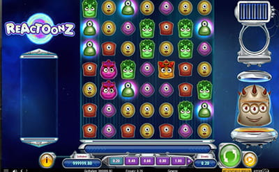 Reactoonz im Casinoly Online Casino.