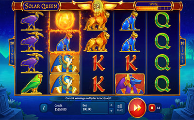 Solar Queen Slot Bonusspiel