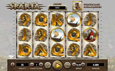 Sparta im Pribet Online Casino