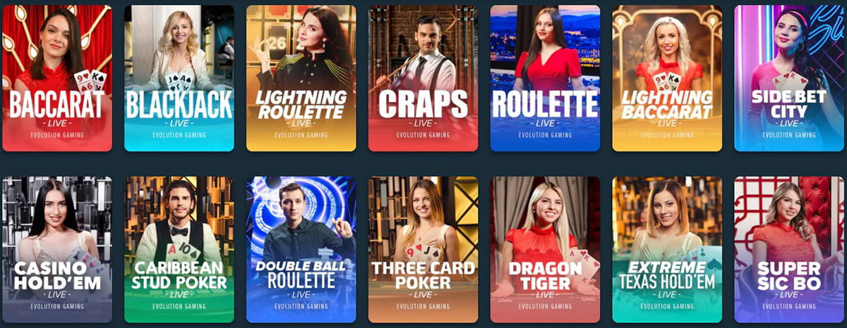 Im Stake Casino erwarten euch viele Tischspiele, darunter verschiedene Varianten von Roulette.