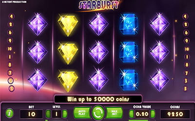 Starburst im Slotimo Online Casino