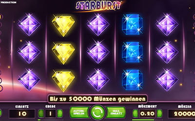 Starburst Slot bei Lapalingo