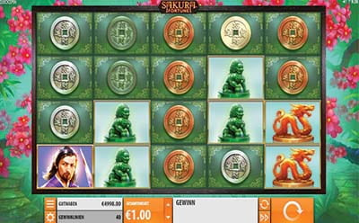 Der Sakura Fortune Slot von Quickspin im Stelario Casino.