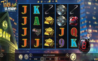 Das Automatenspiel Take the Bank von Betsoft im Stelario Casino!