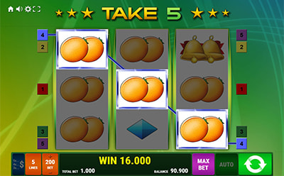 Take 5 Slot Bonusspiel