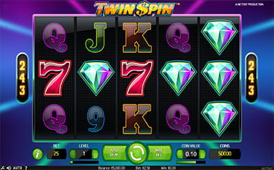 Twin Spin im Justbit Online Casino