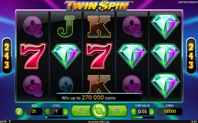 Twin Spin im Evolve Online Casino