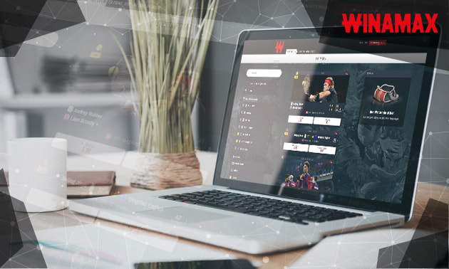 Die Winamax Startseite.