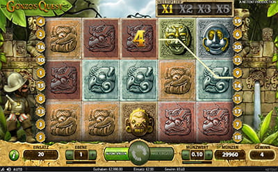 Der Slot Gonzo’s Quest.