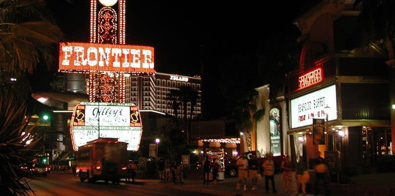 Das New Frontier Hotel in Las Vegas